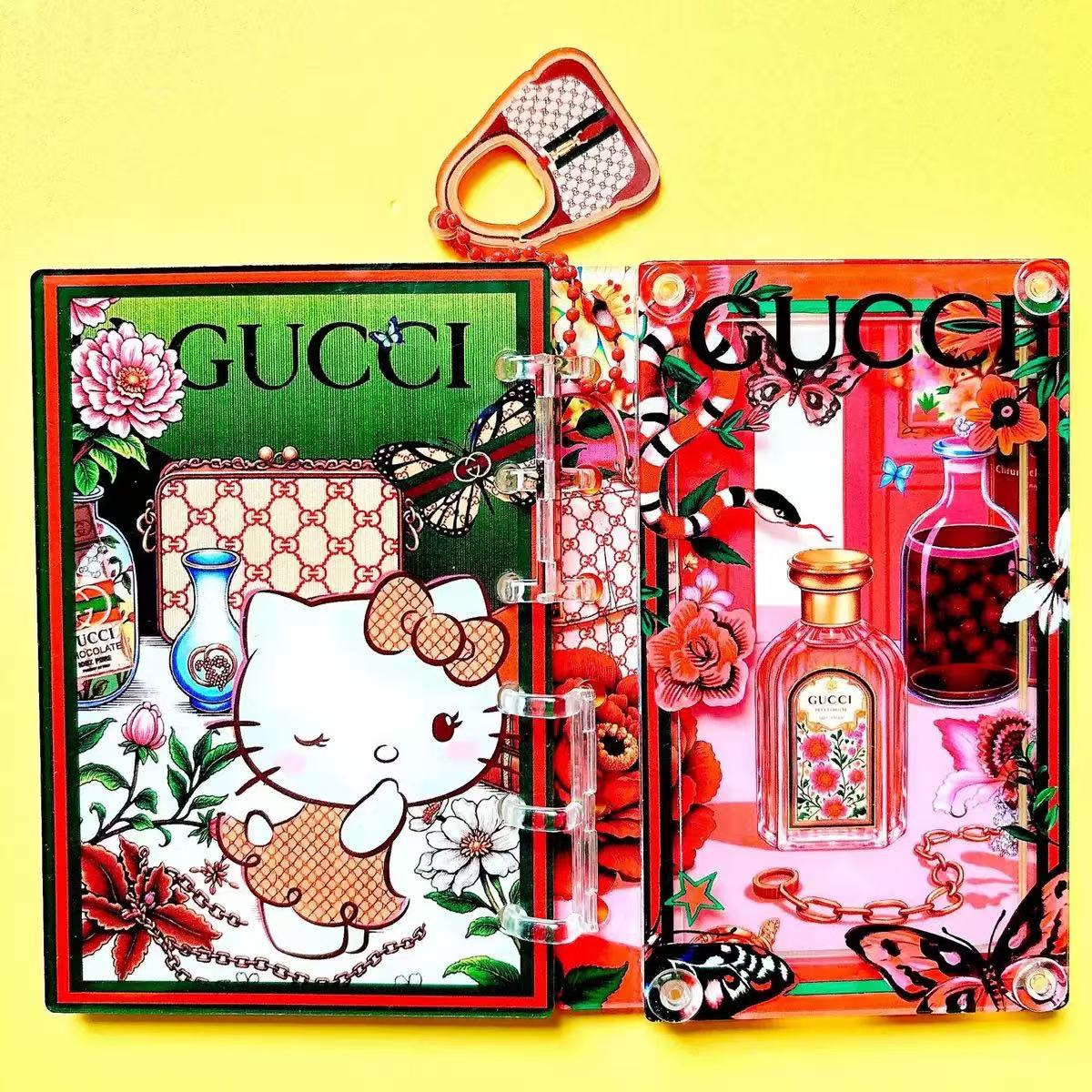 A5 Shaker Acrylic Notebook-lulu/tiff/cc sp/gg
