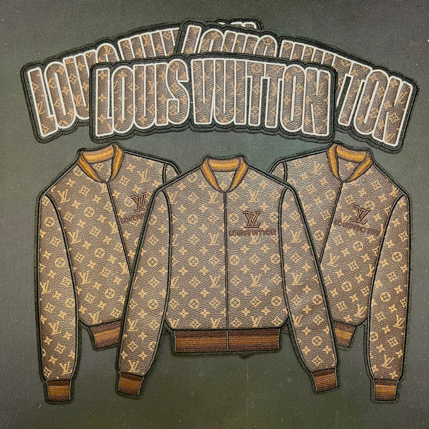 Iron-on Patches- Lulu jacket combo*6 pcs