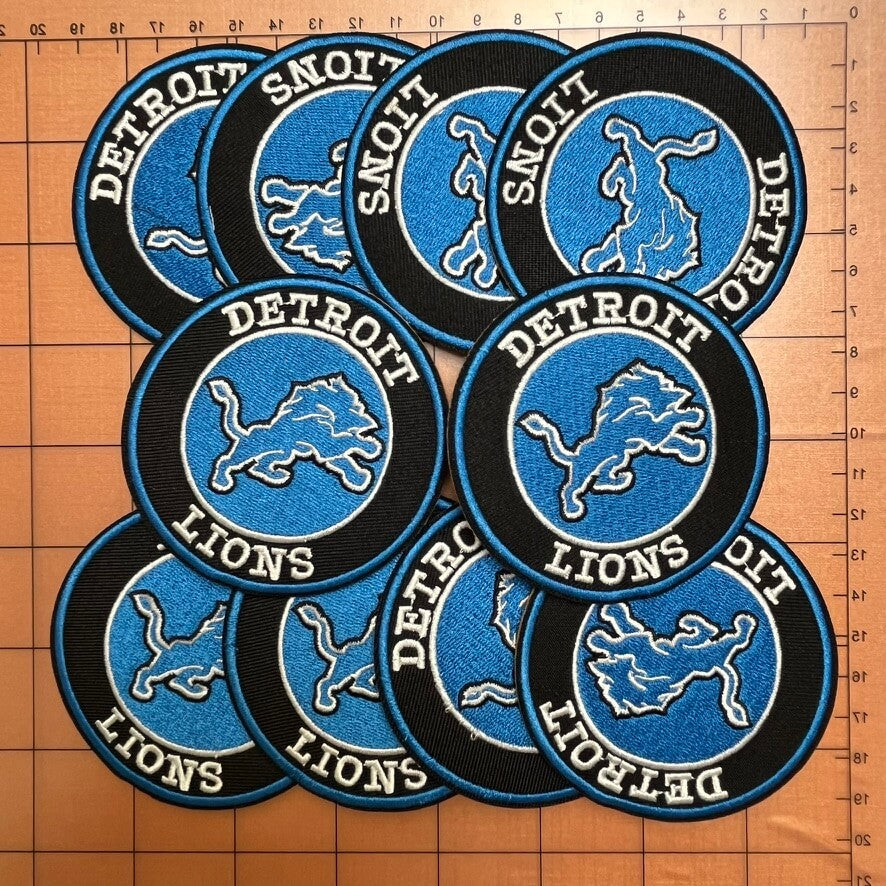 Iron-on patches- football team badges bundle*33 pcs/10 pcs of each