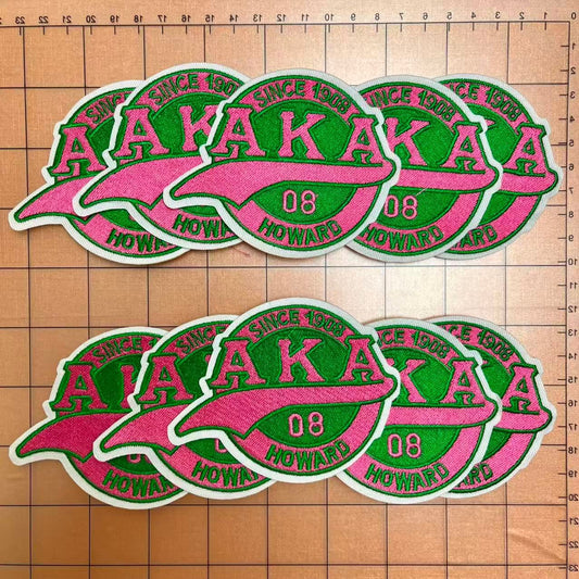 Iron-on Patches- round AKA badge*10 pcs