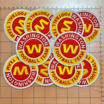 Iron-on patches- football team badges bundle*33 pcs/10 pcs of each