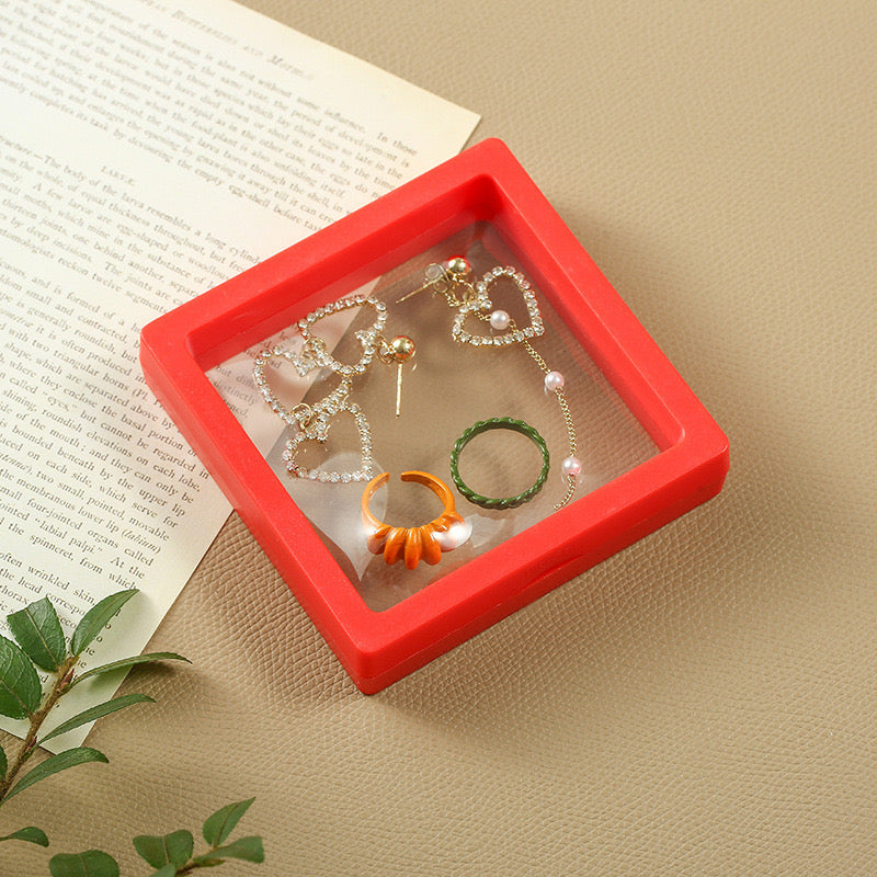 Multi-colored Floating Display Case