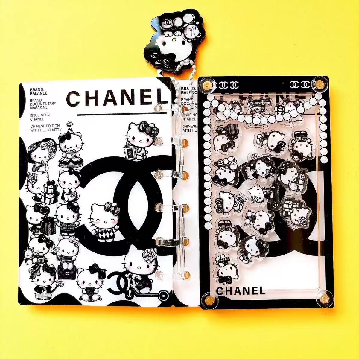 A5 Shaker Acrylic Notebook-lulu/tiff/cc sp/gg