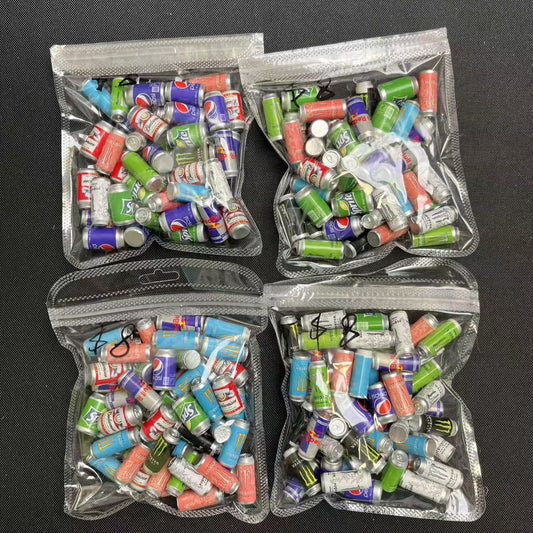 Resin Charms Bag- soda can mix