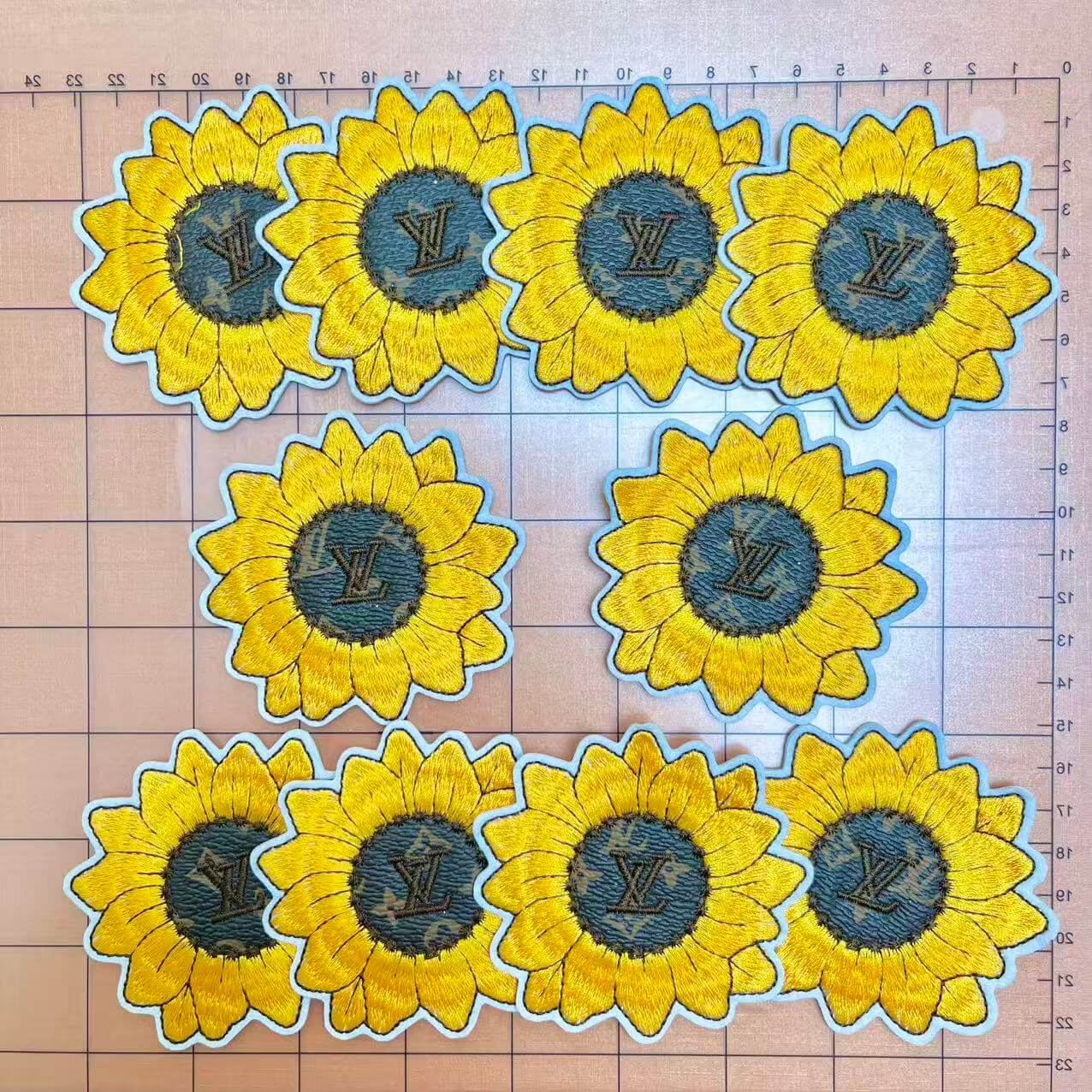 Iron-on Patches- Lulu sunflower*10 pcs
