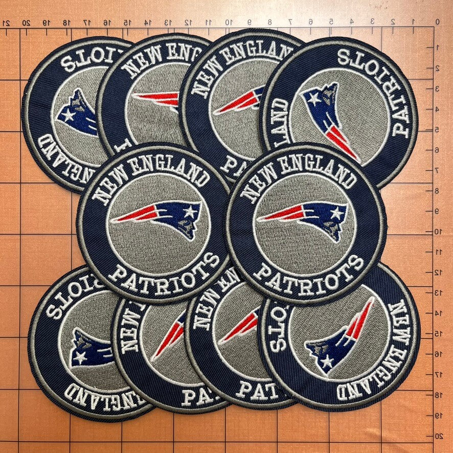 Iron-on patches- football team badges bundle*33 pcs/10 pcs of each