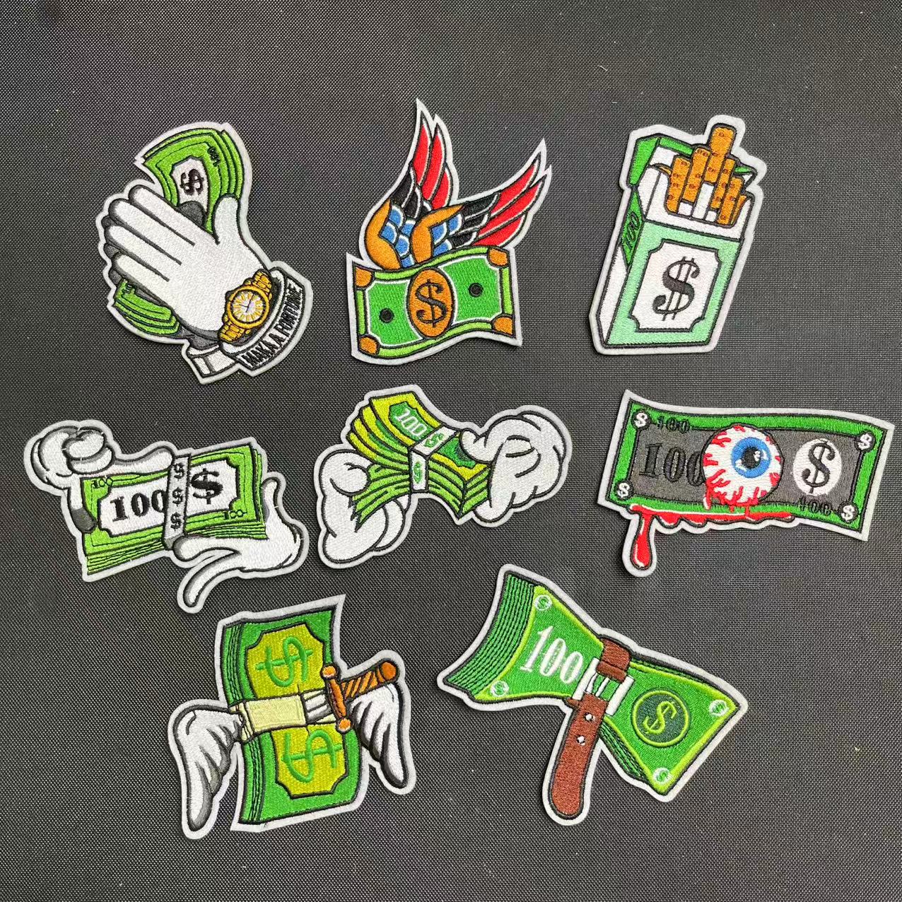 Iron-on Patches-  $$$ *8 pcs