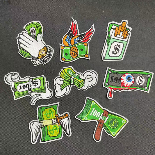 Iron-on Patches-  $$$ *8 pcs