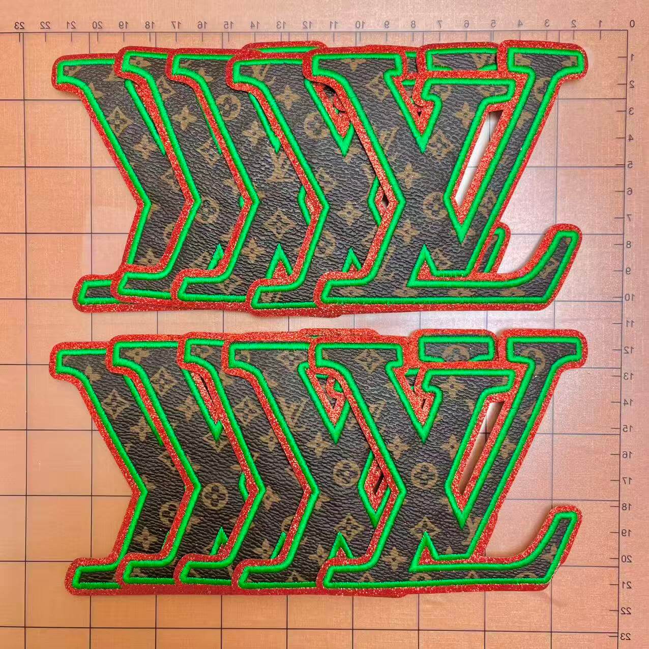 🎄Xmas Iron-on Patches- bling lulu*10 pcs