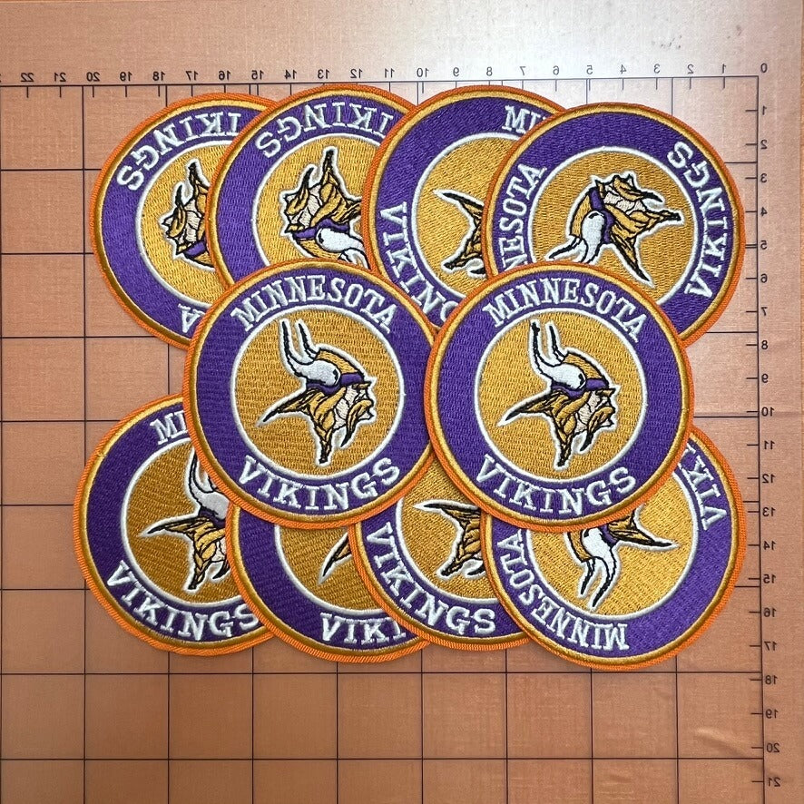 Iron-on patches- football team badges bundle*33 pcs/10 pcs of each