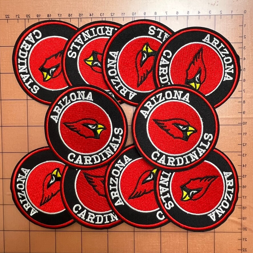 Iron-on patches- football team badges bundle*33 pcs/10 pcs of each