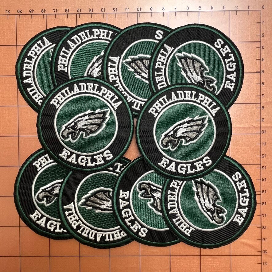 Iron-on patches- football team badges bundle*33 pcs/10 pcs of each