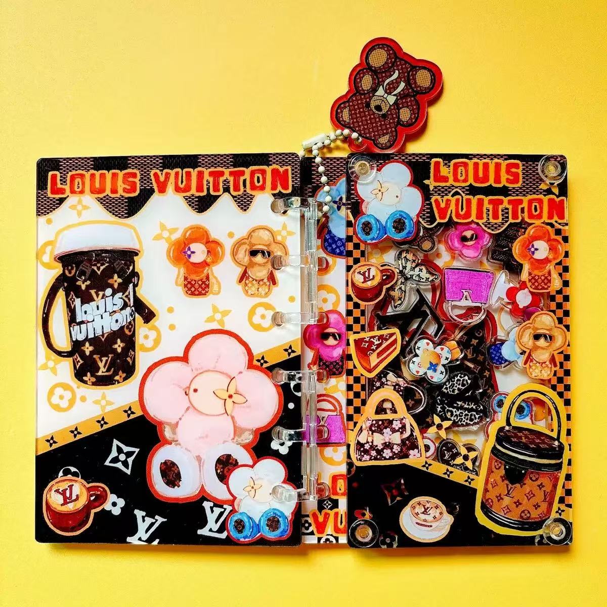 A5 Shaker Acrylic Notebook-lulu/tiff/cc sp/gg