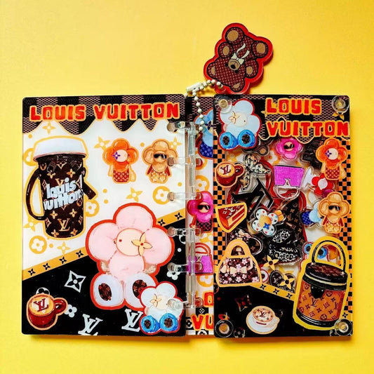 A5 Shaker Acrylic Notebook-lulu/tiff/cc sp/gg