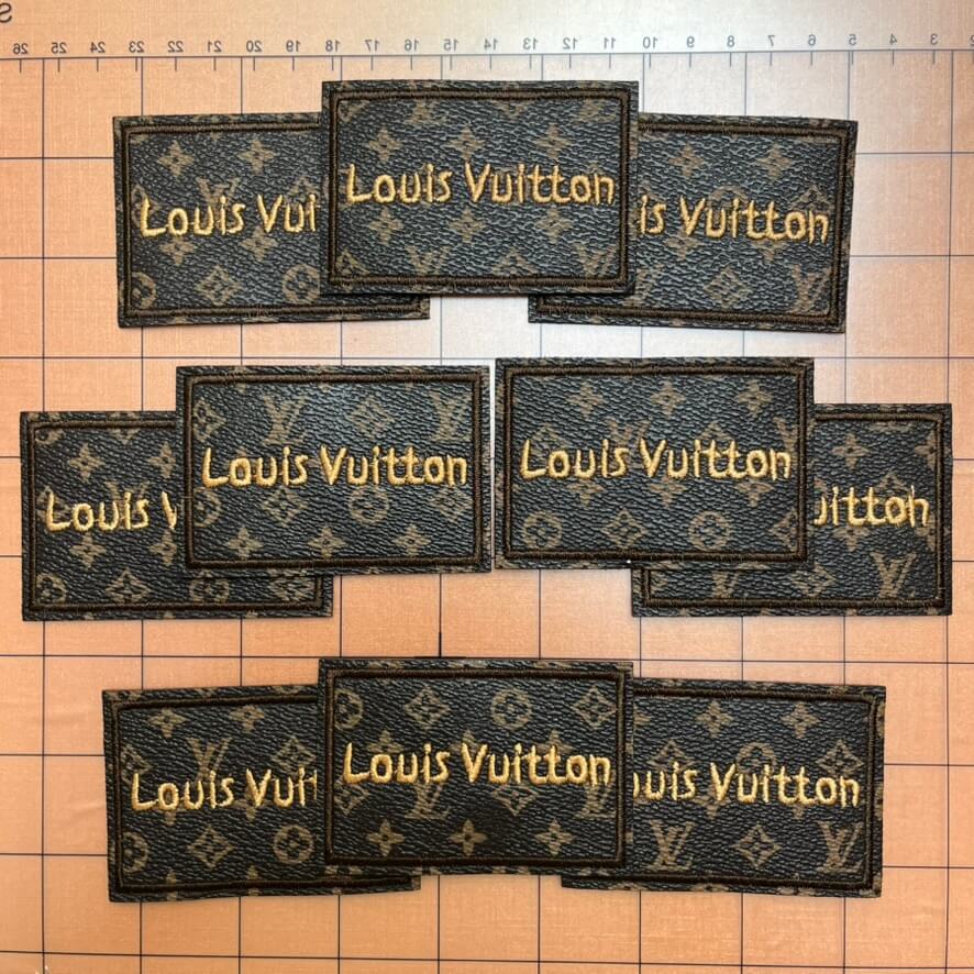 Iron-on Patches- Lulu label*10 pcs