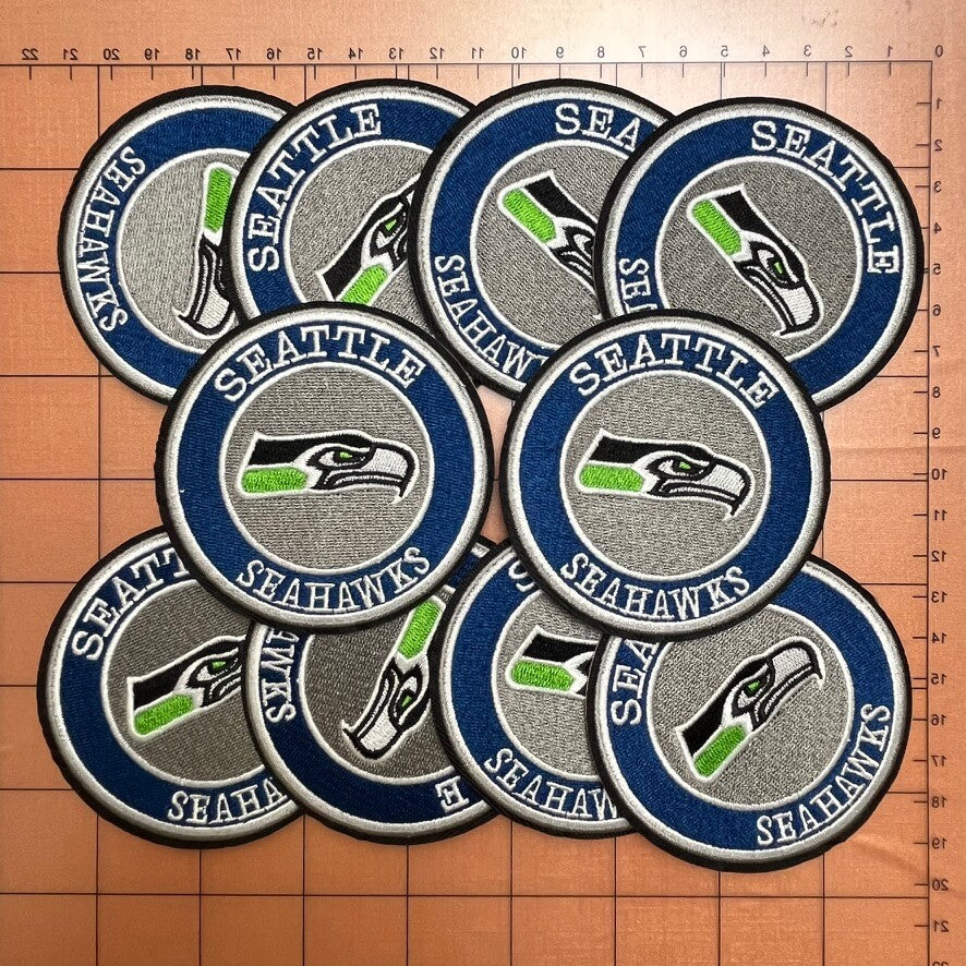 Iron-on patches- football team badges bundle*33 pcs/10 pcs of each