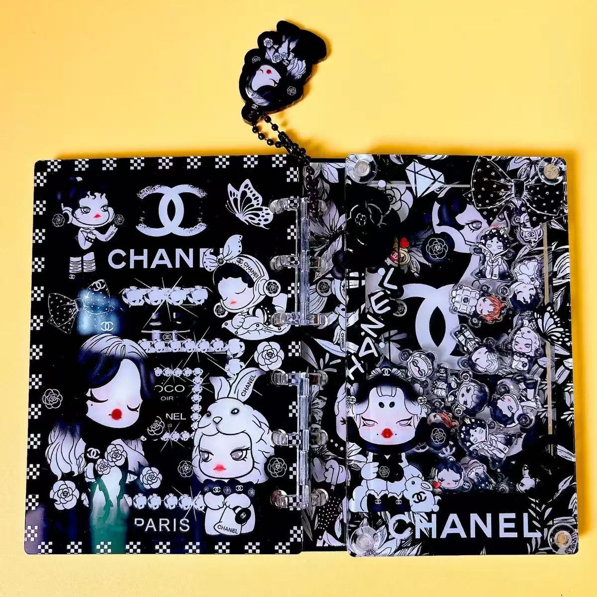 A5 Shaker Acrylic Notebook-lulu/tiff/cc sp/gg