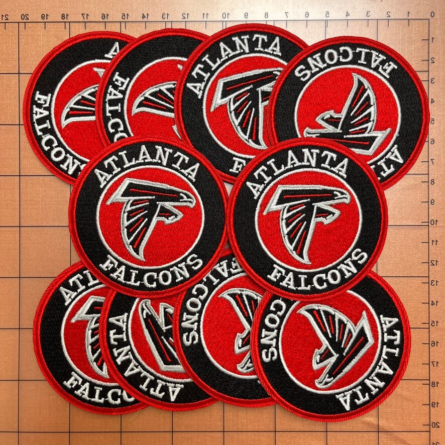 Iron-on patches- football team badges bundle*33 pcs/10 pcs of each