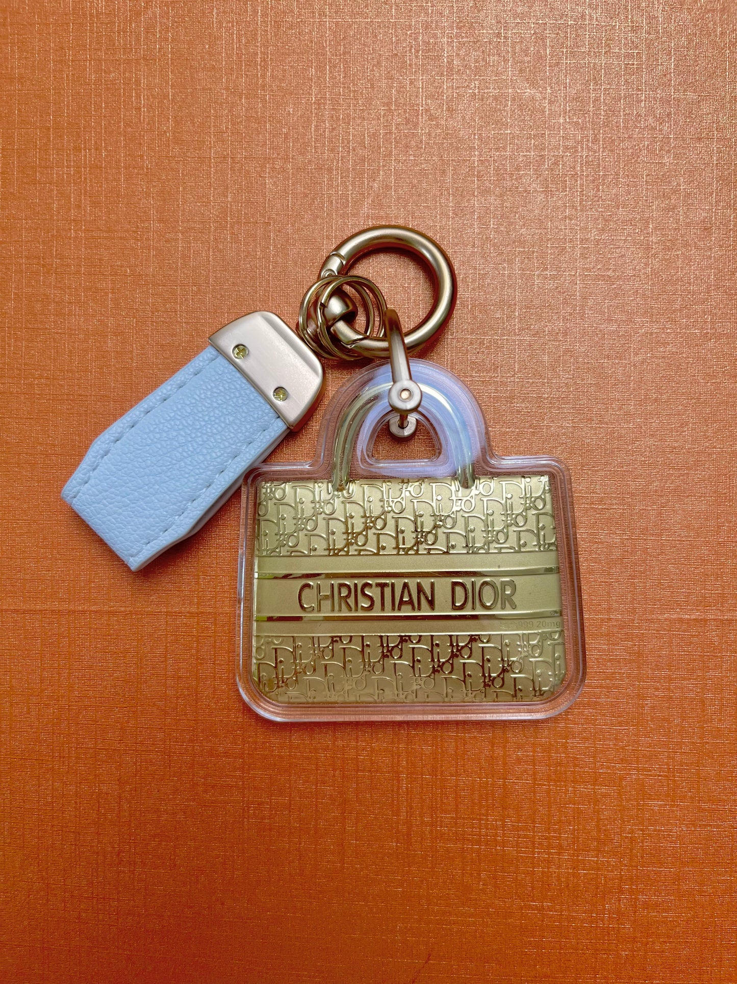 Golden keychain- bougie purses (Au999 20mg)