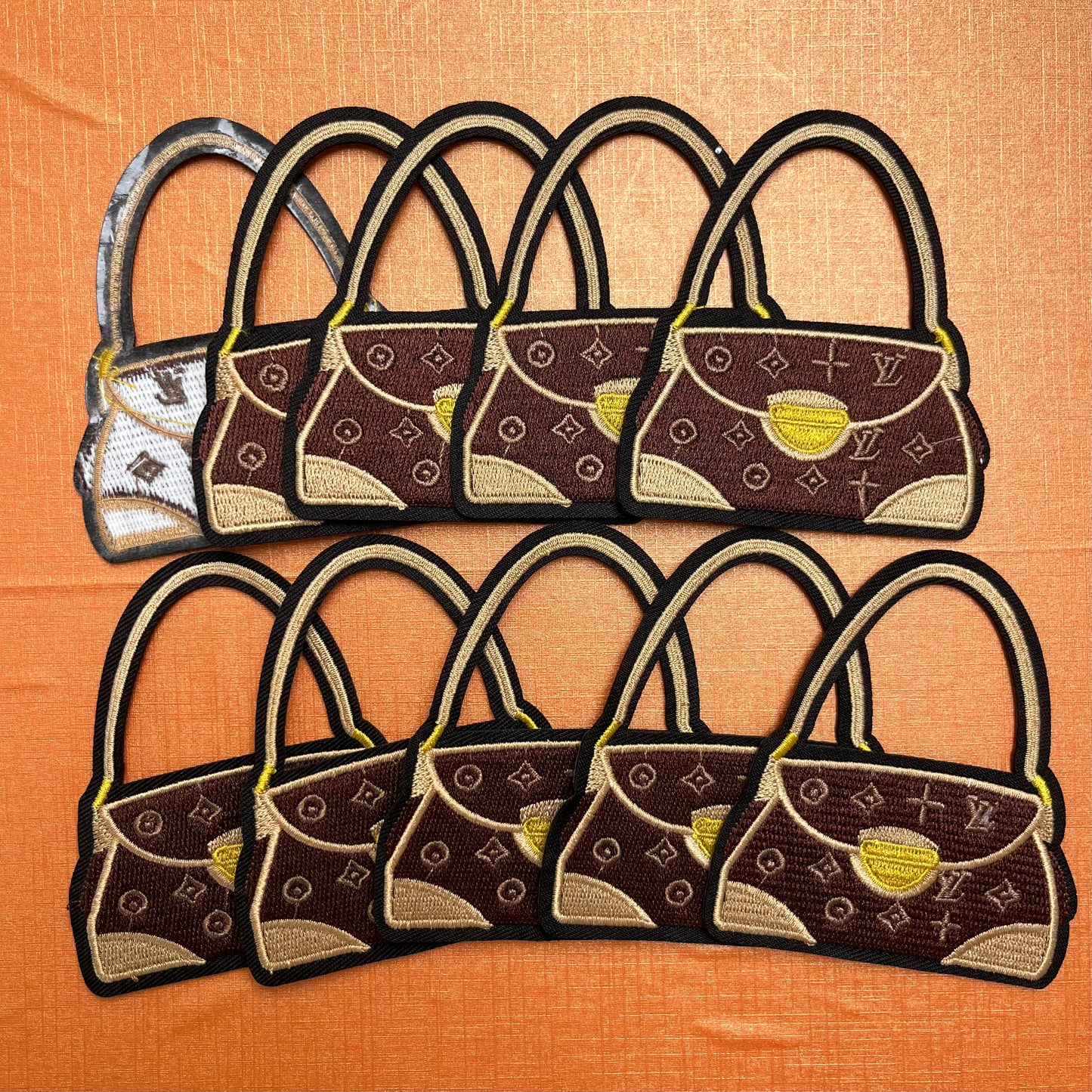 Iron-on Patches-lulu purse*10 pcs