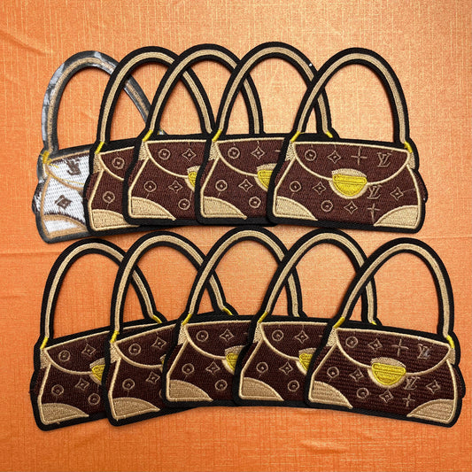 Iron-on Patches-lulu purse*10 pcs