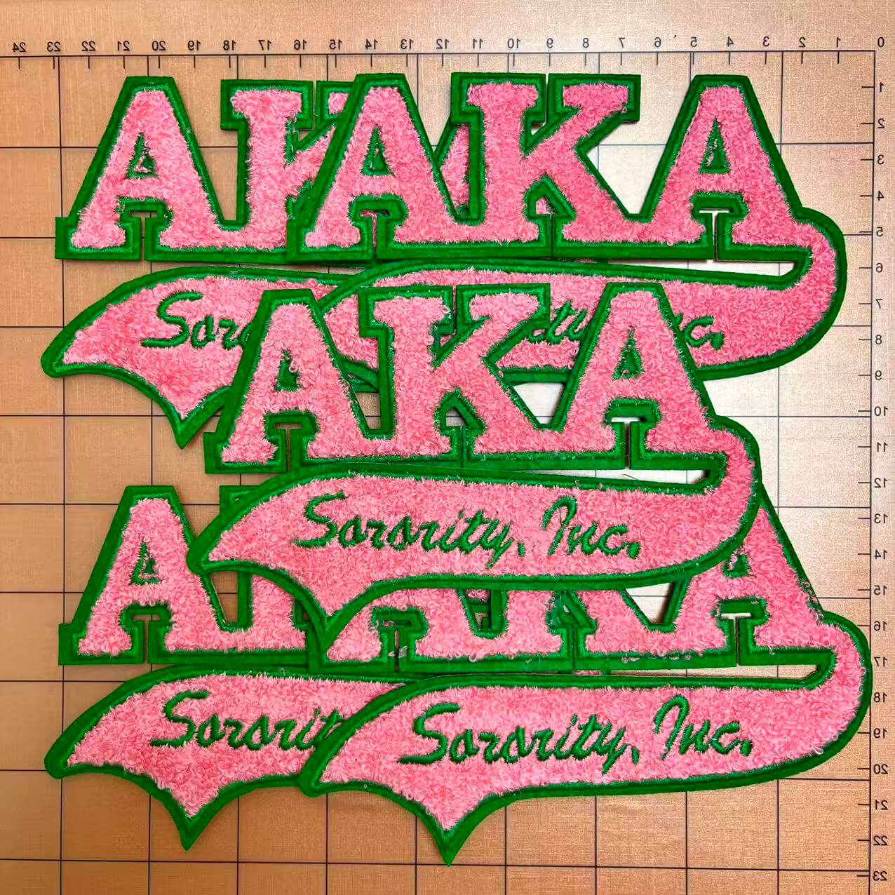 Iron-on Patches- big AKA*5 pcs