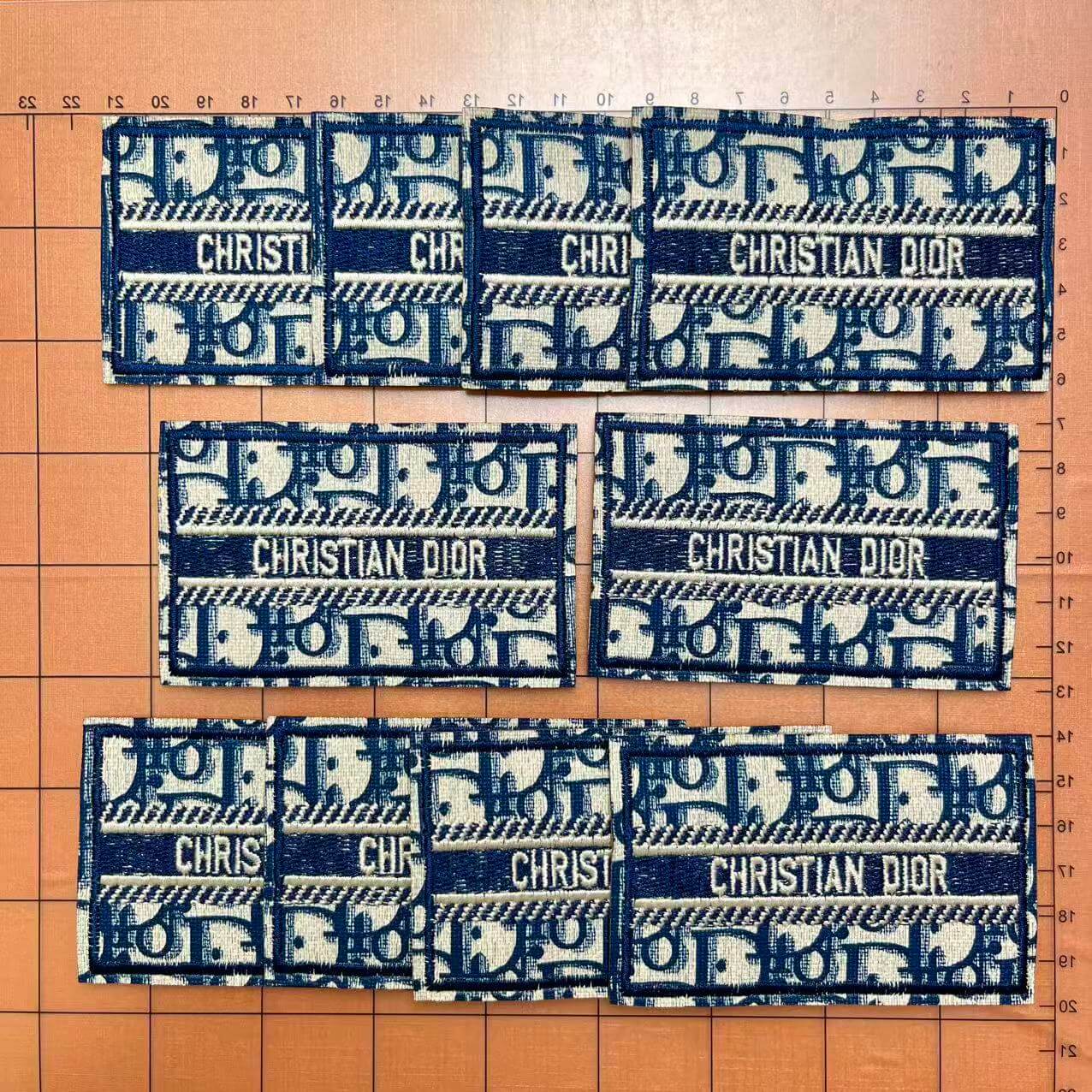Iron-on Patches- d*or label*10 pcs