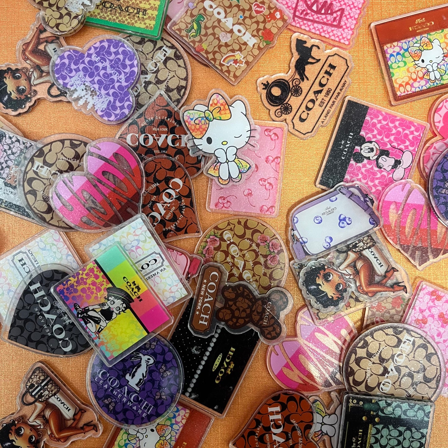4-5cm DIY Acrylics-co&ach 88 g/bag