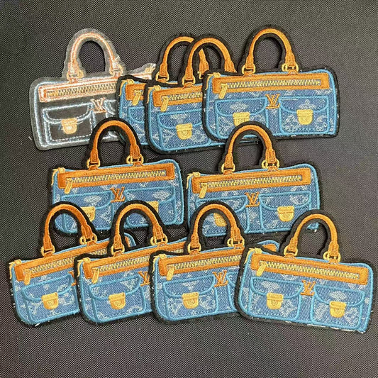 Iron-on Patches- denmin lulu purse*10 pcs