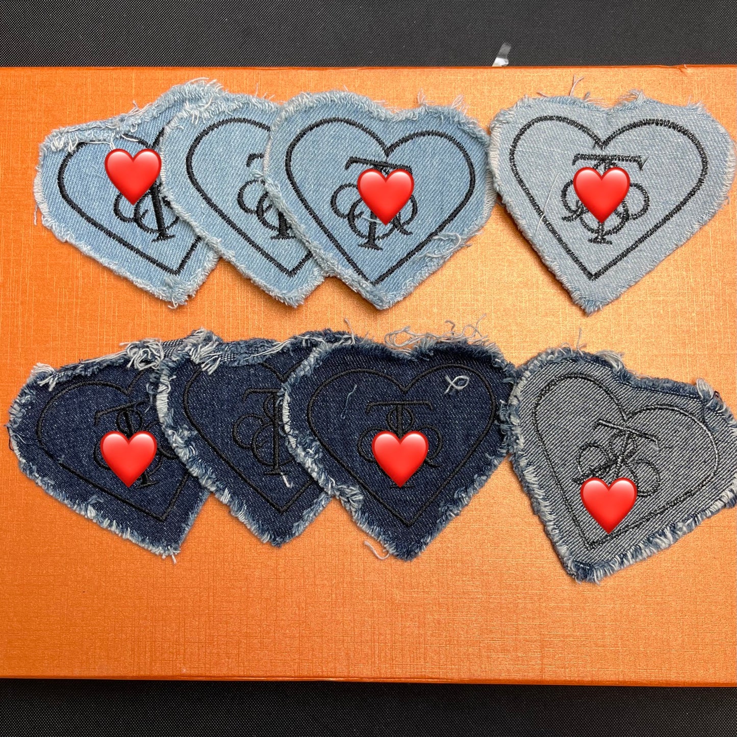 Dennim Patches-tiff*8 pcs