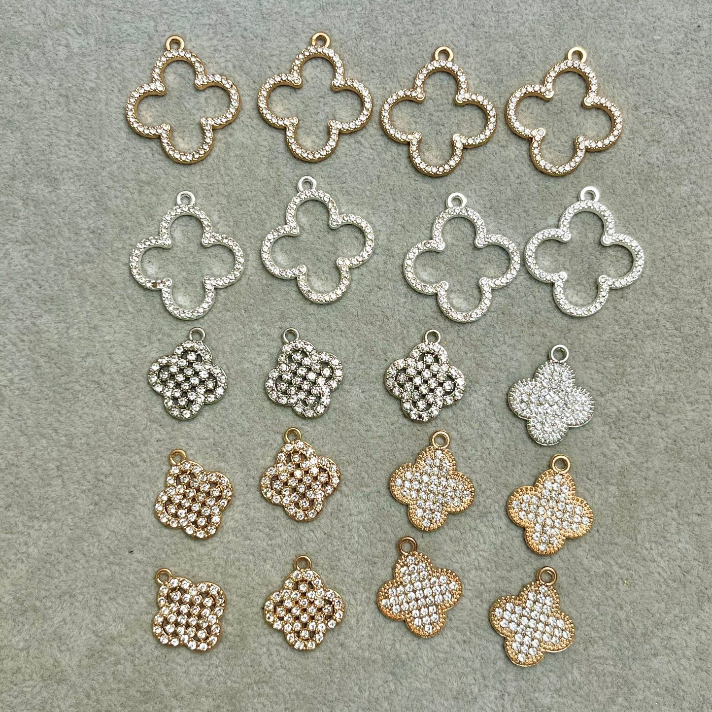 Metal Charms-vca*20 pcs