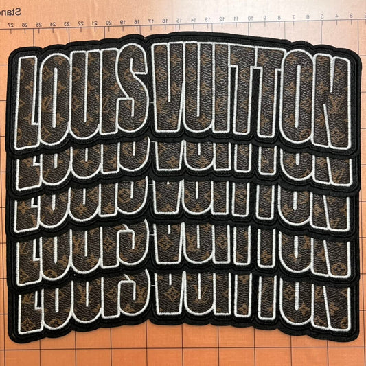 Iron-on Patches- 25cm big Lulu name