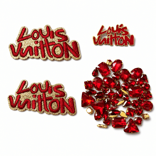 Ruby Red Statement DIY Starter Patches Kit