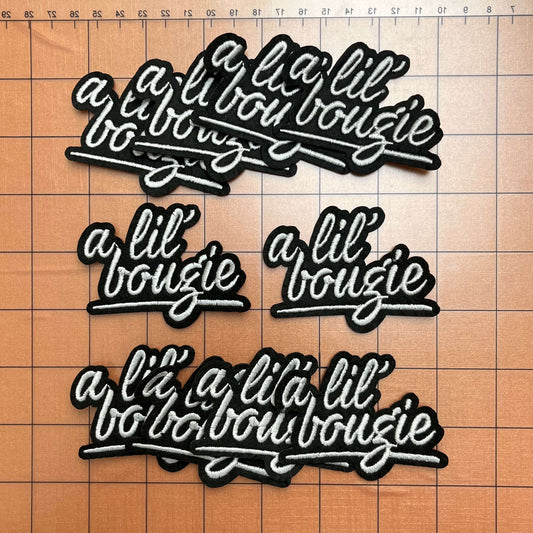 Iron-on Patches- a lil' bougie *10 pcs