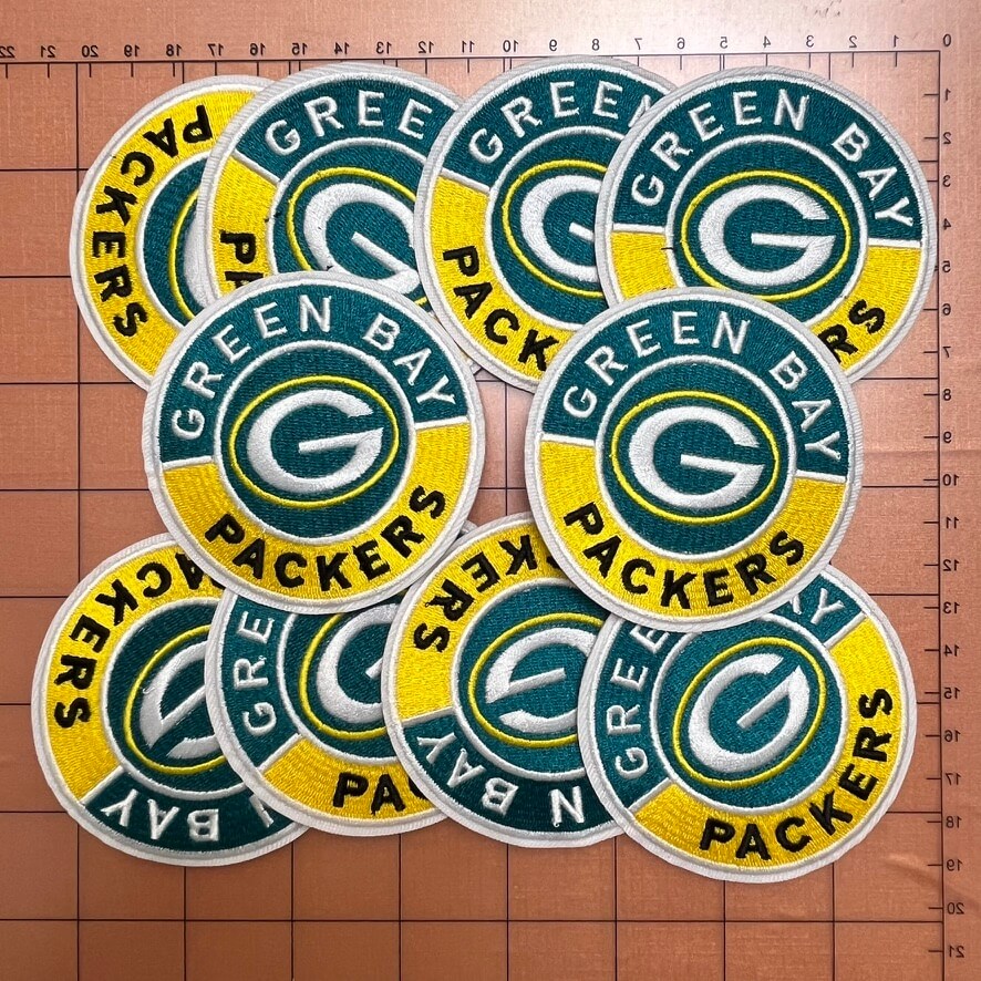 Iron-on patches- football team badges bundle*33 pcs/10 pcs of each