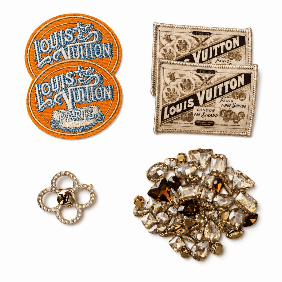 Orange Paris Heritage DIY Starter Patches Kit