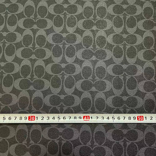 DIY fabric- blk COA faux leather 40*50cm (Approx. 16" × 20")