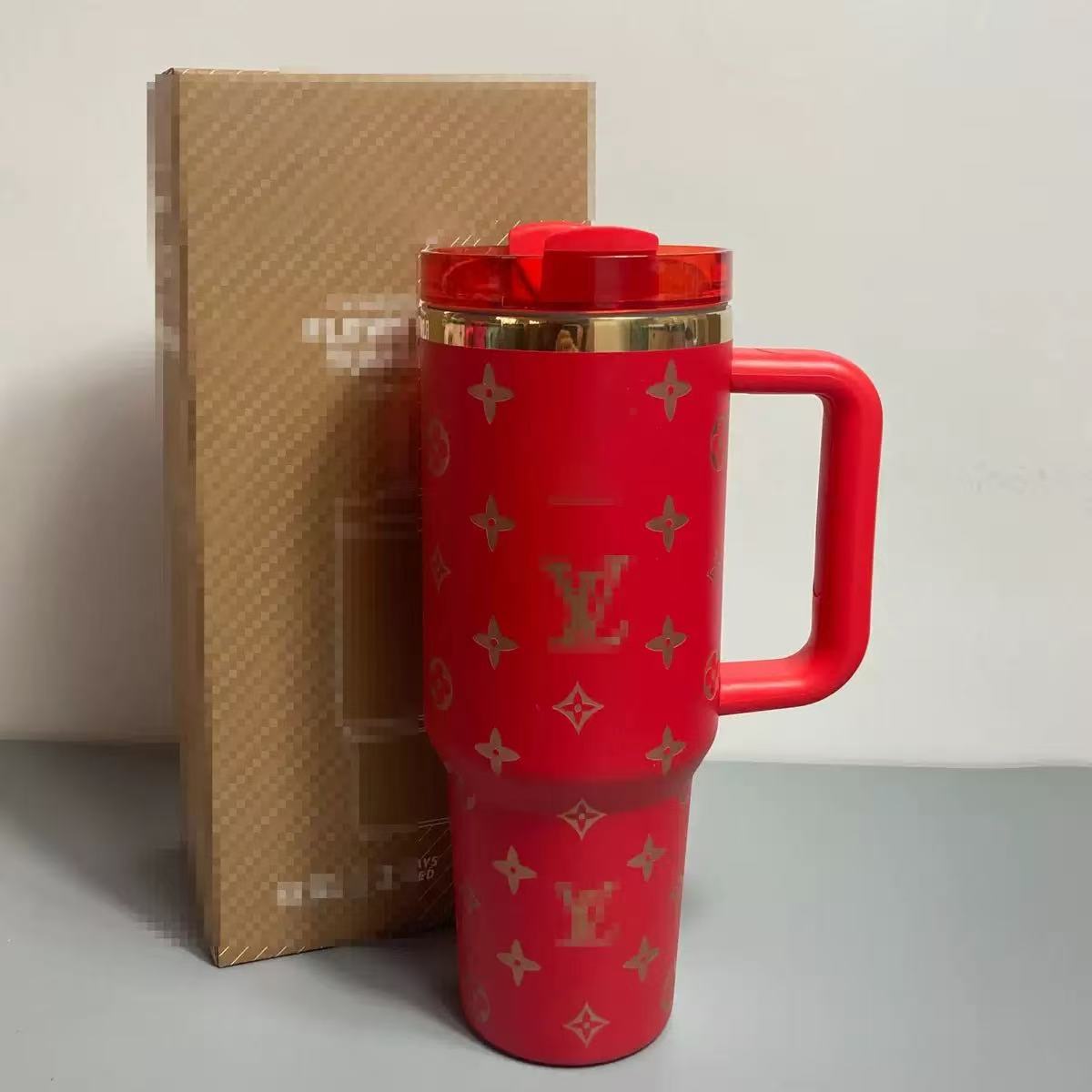 40oz Classic Voyage Insulated Tumbler with Handle & Straw