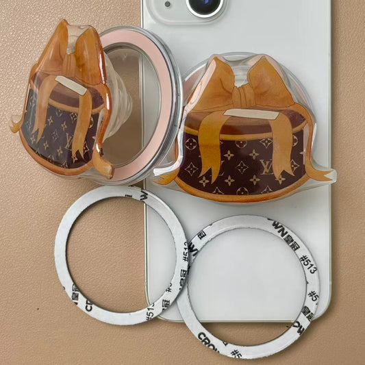 Magnet Phone Case Hand Grip - Chocolate Cake