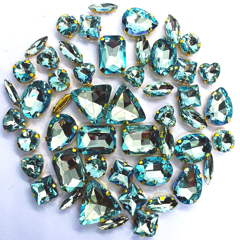 Tiffanii Bow & Icy Blue Crystal DIY Starter Patches Kit