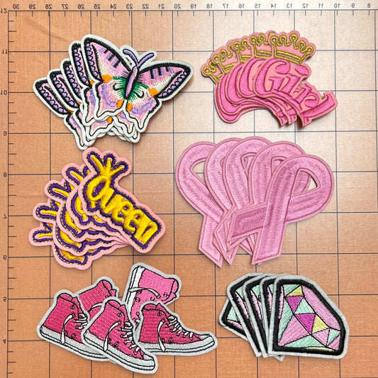 Iron-on Patches- love yourself*30 pcs