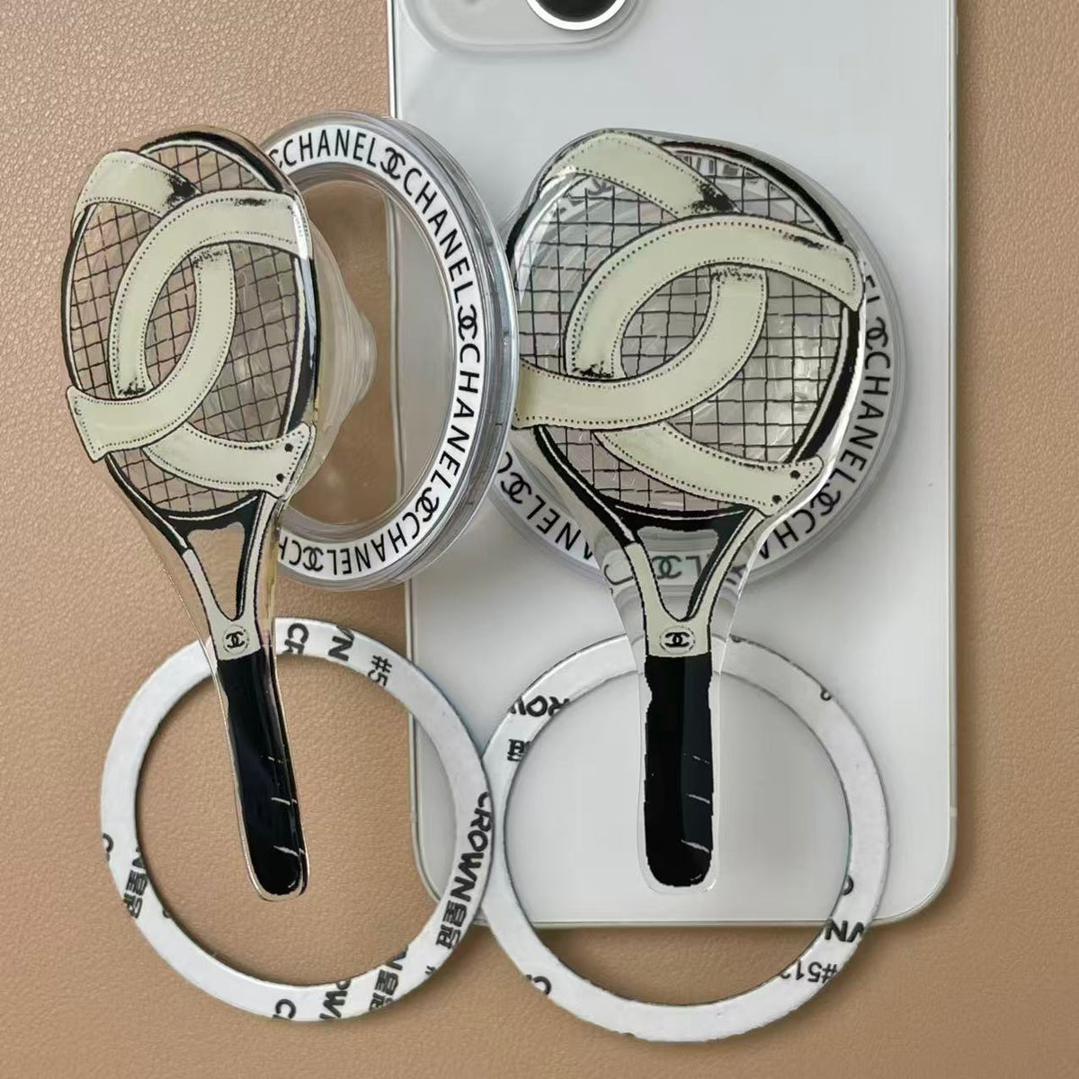 Magnet Phone Case Hand Grip - Tennis Lover