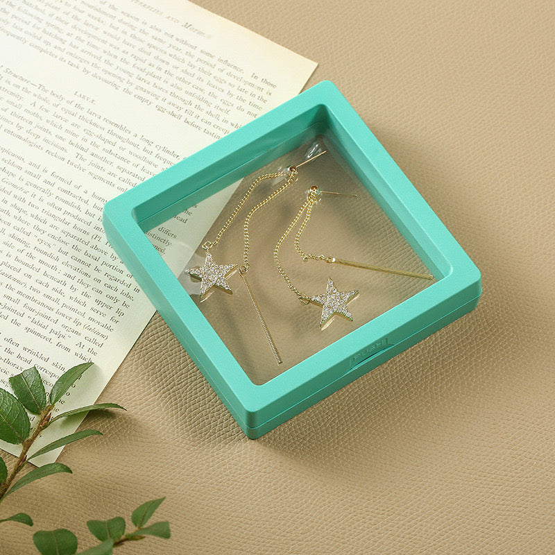 Multi-colored Floating Display Case