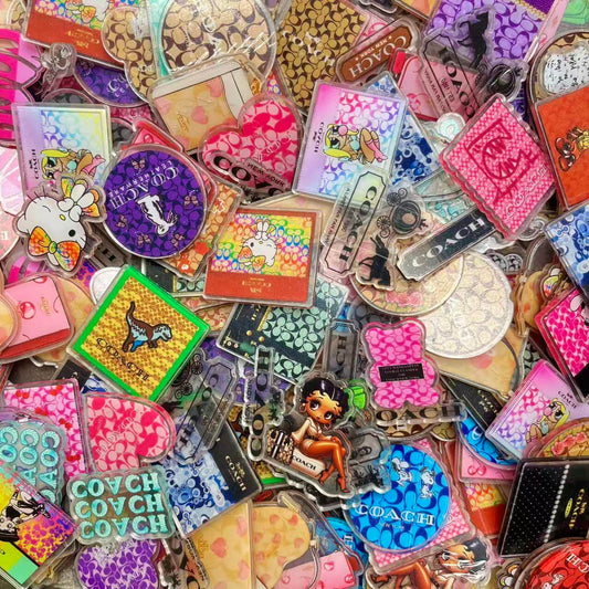 4-5cm DIY Acrylics-co&ach(without holes) 88 g/bag