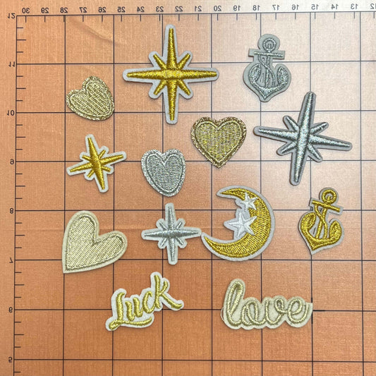 Iron-on Patches- starry night combo