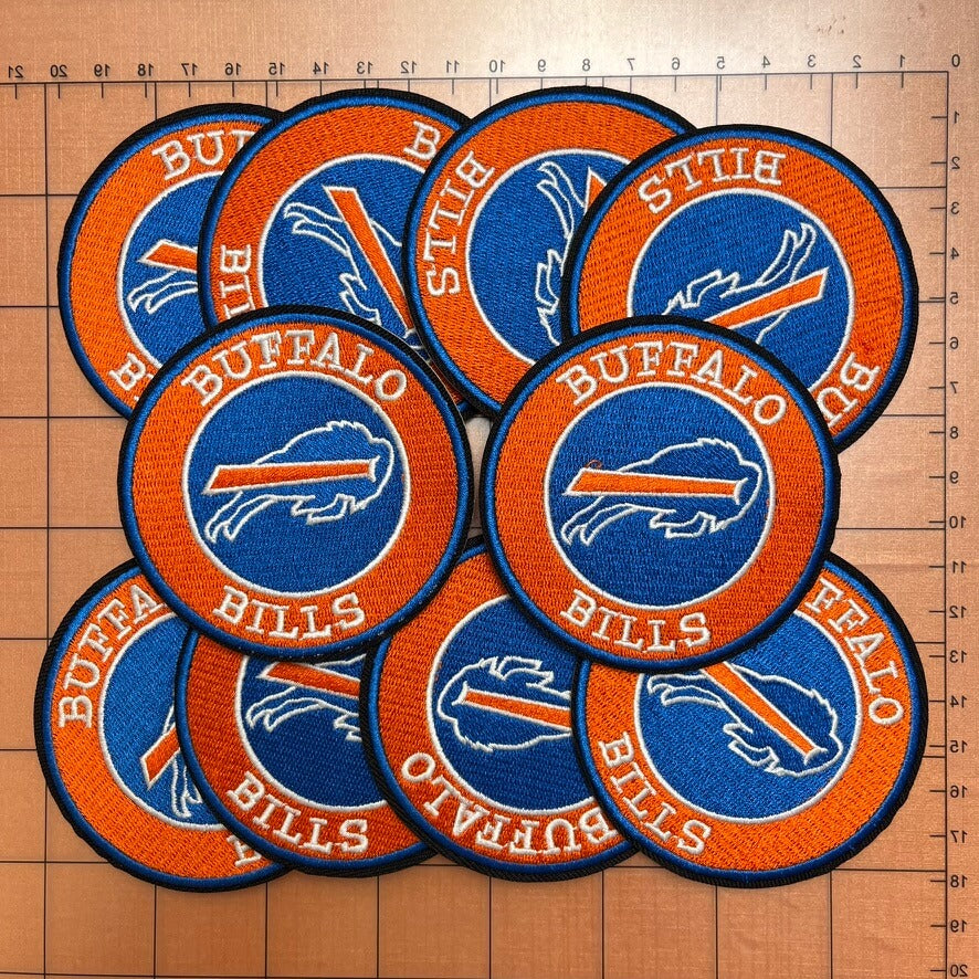 Iron-on patches- football team badges bundle*33 pcs/10 pcs of each