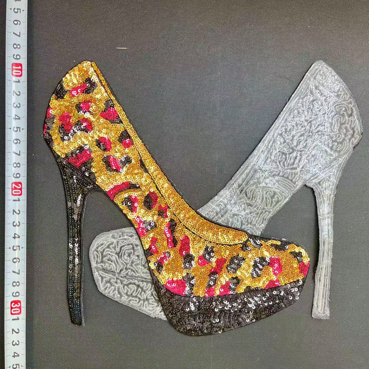 Big Iron-on Patches- high heel*1