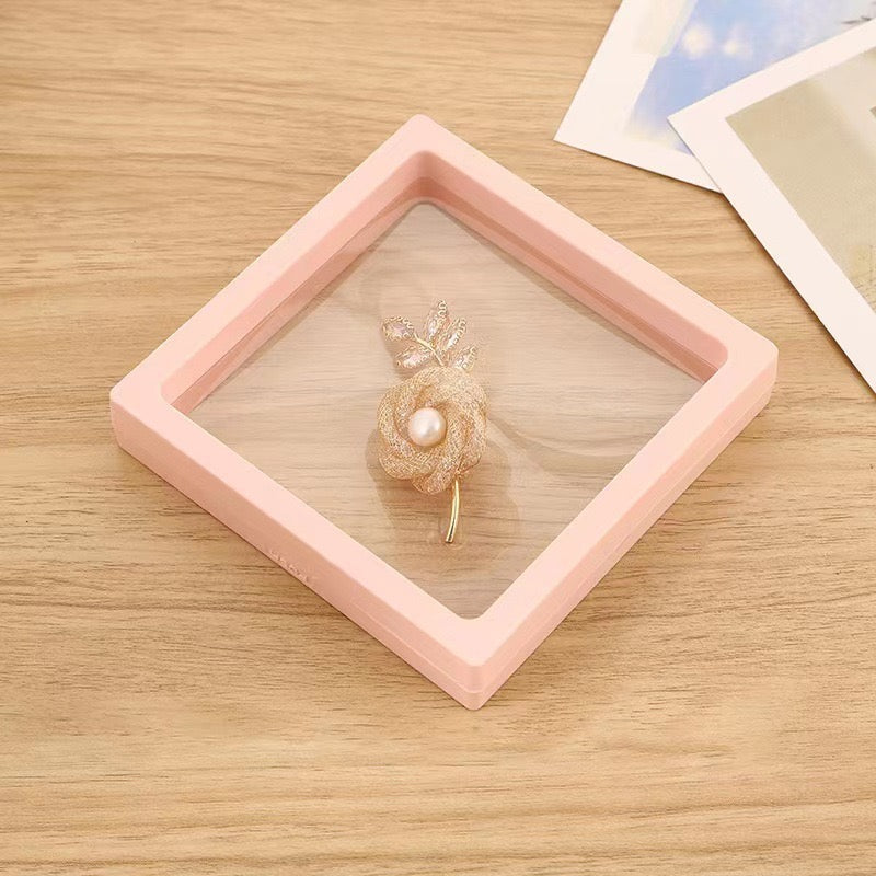 Multi-colored Floating Display Case