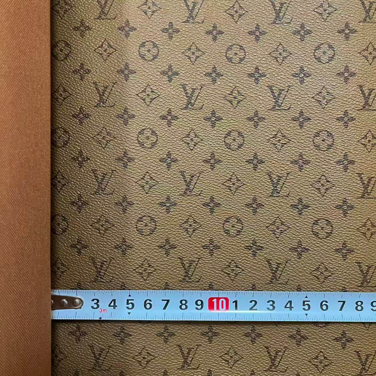 DIY fabric-L faux leather camel brown 40*50cm (Approx. 16" × 20")