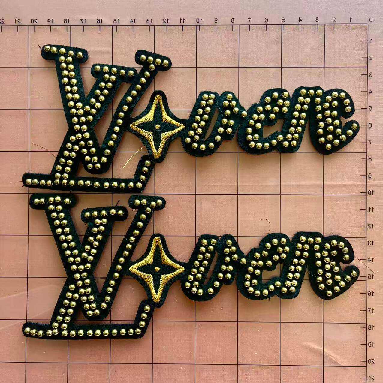 Sew/glue-on Patches- Lulu design*2 pcs